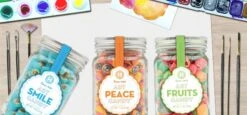 Fruits Art Candy Mason Jar -Food - Candy CopyofBanners