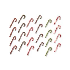 24 Candy Cane Gift Box -Food - Candy HammondsBatch2 24pck LooseCandy
