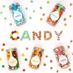 Sweet Snowy Gummies Mason Jar -Food - Candy Hammonds candy f12ee54b 5c6c 4ad3 8b92 f6e10154d4d1