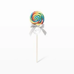 Rainbow Blast Lollipops -Food - Candy LC08115Lollipop 2oz RainbowBlast edit