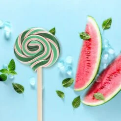 Watermelon Lollipops -Food - Candy LUCKYYOU 34