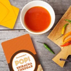 Sriracha Cheddar Popcorn -Food - Candy LUCKYYOU 39