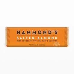 Salted Almond Dark Chocolate Bars