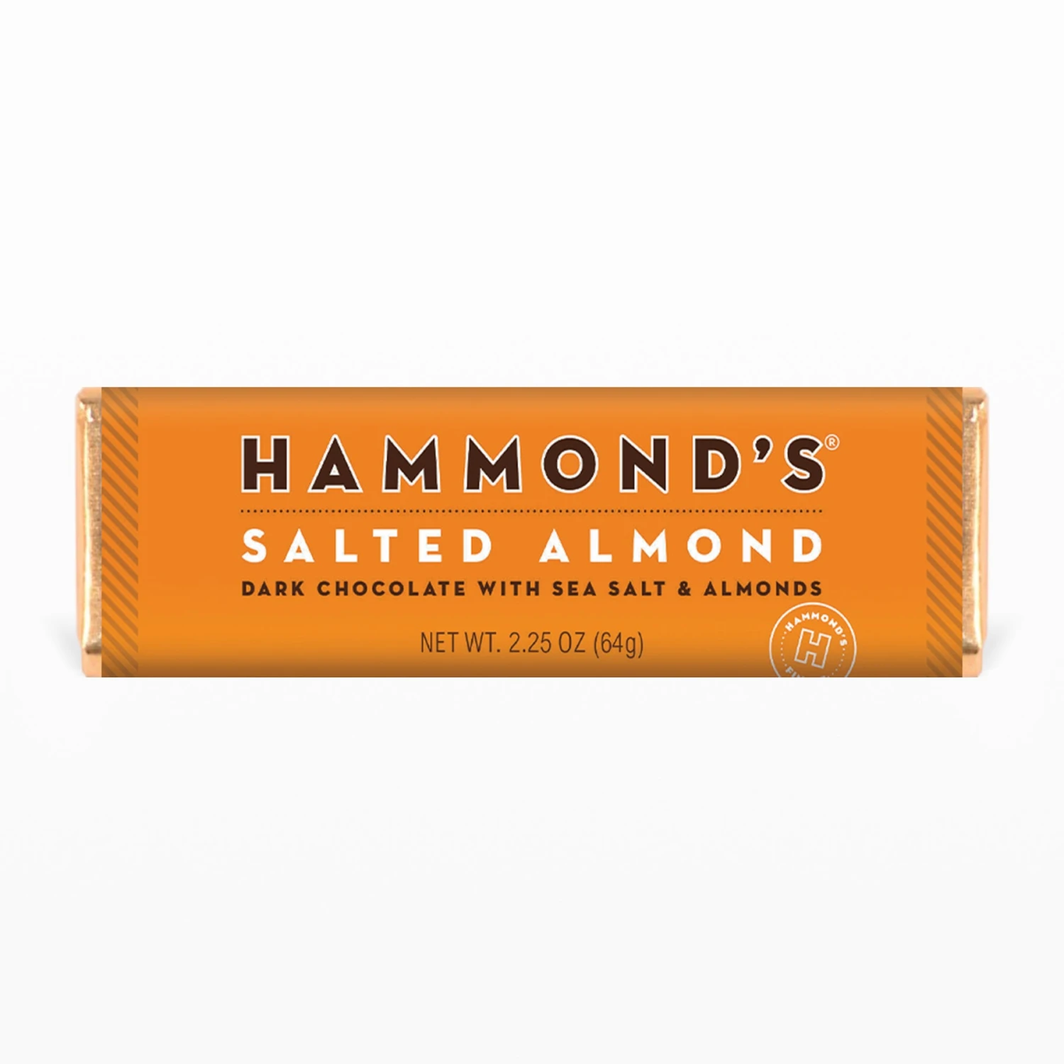 Salted Almond Dark Chocolate Bars 1 Salted Almond Dark Chocolate Bars