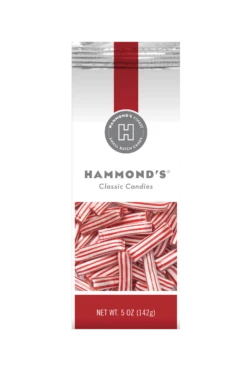 Peppermint Straws Filled With Chocolate