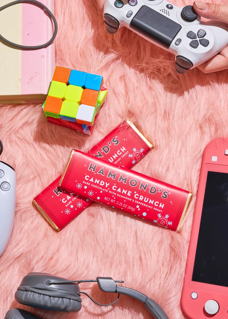 Candy Cane Crunch Chocolate Bars 4 Candy Cane Crunch Chocolate Bars - Image 4