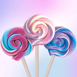 Front Page -Food - Candy TieDyeLollipops 3