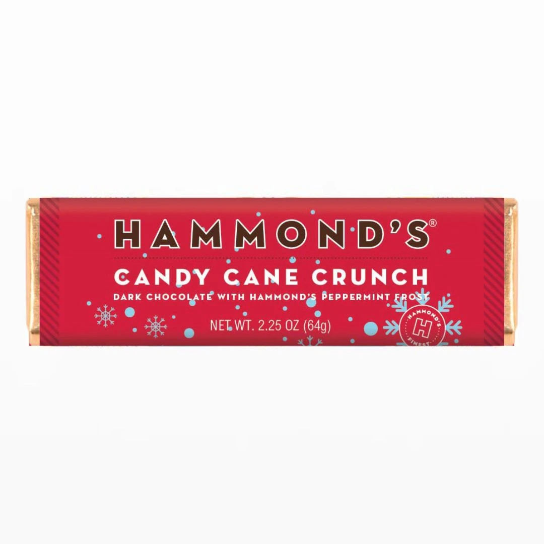 Candy Cane Crunch Chocolate Bars 1 Candy Cane Crunch Chocolate Bars