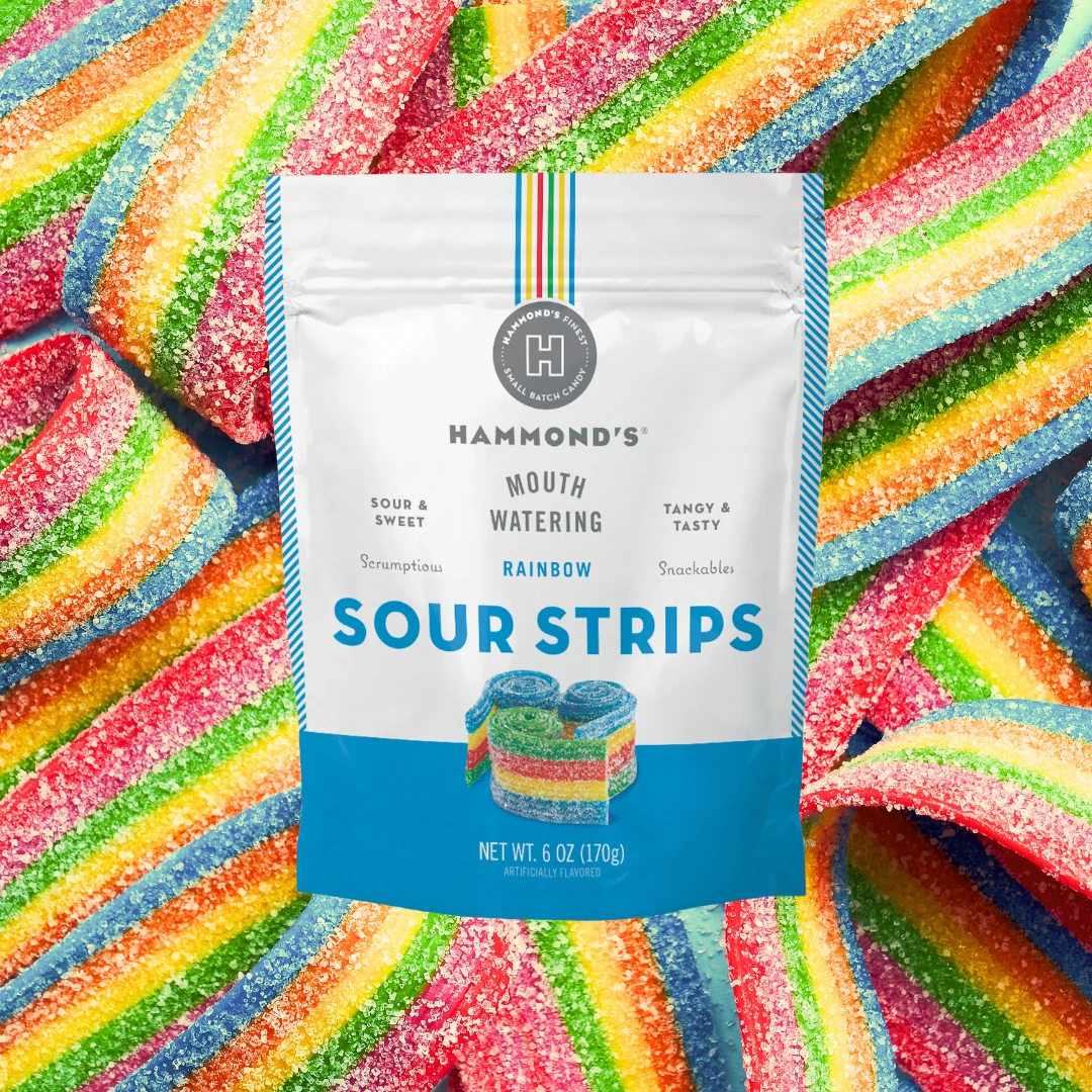 Rainbow Sour Strips 4 Rainbow Sour Strips - Image 4