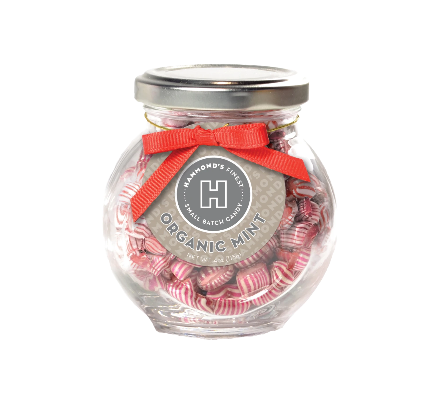 Organic Peppermint Pillows Jar 1 Organic Peppermint Pillows Jar