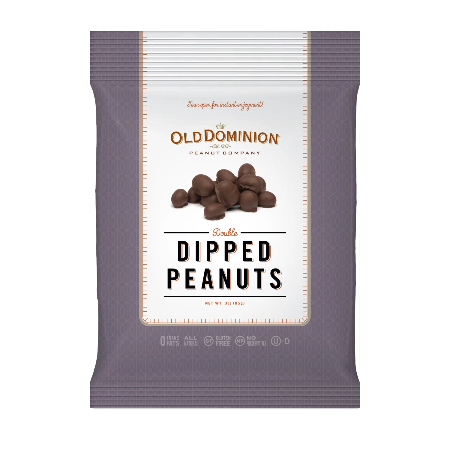Old Dominion Double Dipped Peanuts Grab And Go Bag 1 Old Dominion Double Dipped Peanuts Grab And Go Bag